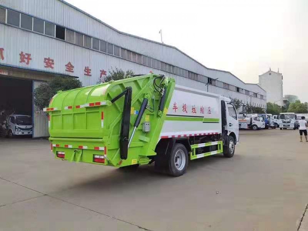 国六东风凯普特8方压缩式垃圾车